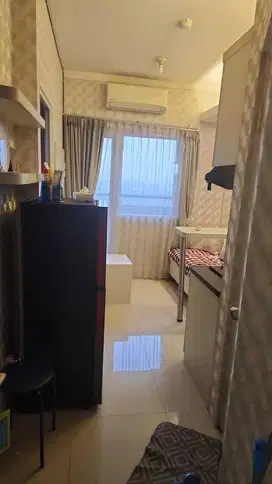 DISEWAKAN APARTEMEN GREEN PRAMUKA 2 BEDROOM FULL FURNISH ORCHID MALL