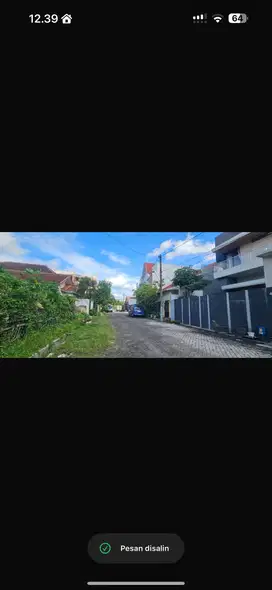 Dijual Cepat Tanah Prospek Bangun Rumah Kost dekat Kampus UB Malang