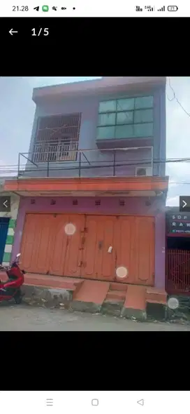 dijual ruko 2 lantai pondok ungu permai,bekasi utara
