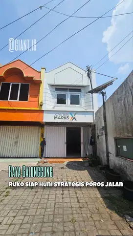 Ruko strategis di poros jalan Galunggung Malang
