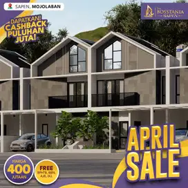 7 Menit ke Kampus UNS! Rumah Modern Bergaya Scandinavian