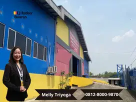 Gudang Luas Komersil untuk Pabrik di Telukjambe Timur, Karawang.