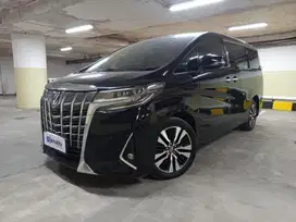 Pajak Panjang TDP 34JT Toyota Alphard 2.5 X Bensin-AT 2019 Hitam