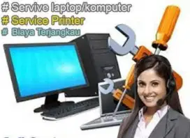 Servis laptop printer bekasi