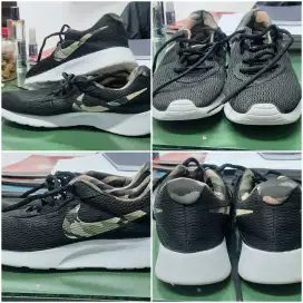 Sepatu nke motif army orian