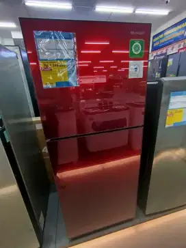 PROMO KULKAS SHARP 2 PINTU BISA CICILAN TANPA DP BUNGA 0%