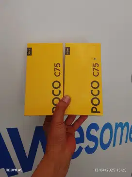 [ FAST RESPON WA ] Poco C75 NFC 6/128 garansi resmi 15bulan
