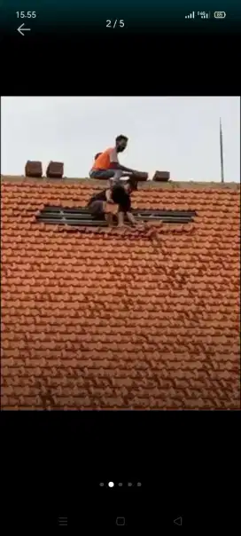 kanopi atap bocor atap bajarigan terpasang dll