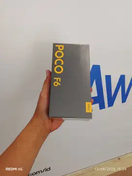 [ FAST RESPON WA ] Poco F6 5G 12/512 Garansi resmi 15bln