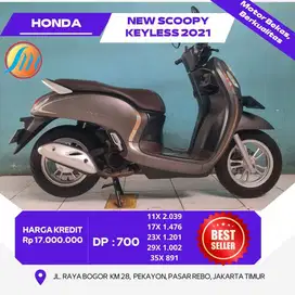 HONDA NEW SCOOPY PRESTIGE TAHUN 2021 MESIN HALUS, BODI MULUS