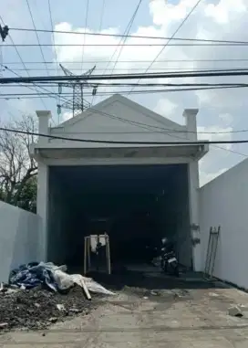 Disewakan gudang siap pakai akses mudah lokasi bantul