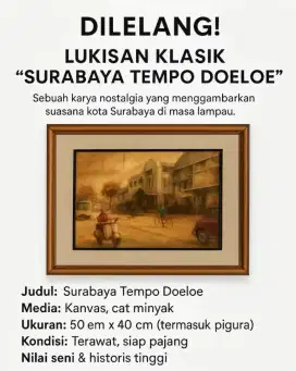 Lukisan tempo doloe