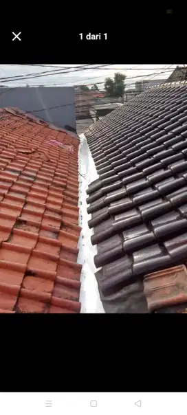 atap bocor kanopi atap bajariganbterpasang dll