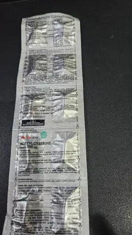Acetylcysteine 200mg OGB Dexa strip 10 kapsul