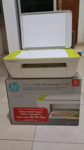 Mesin printer mrk HP Deskjet ink Advantage 2135