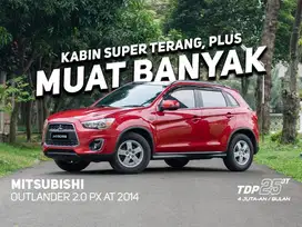 FREE BBM FULL TANK OUTLANDER PX 2.0 AT MATIC 2014 MERAH