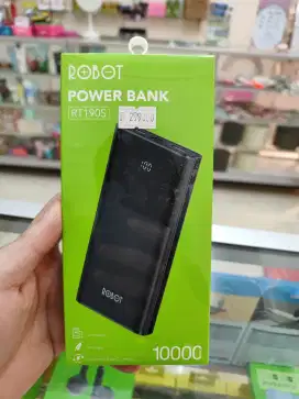 powerbank robot rt190s garansi resmi 1 tahun