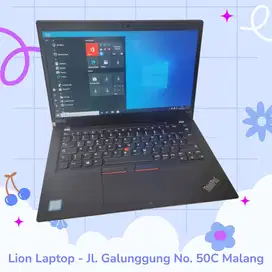 RAM 16GB SSD 256GB Core i5 Gen 8 Slim Lenovo Thinkpad X390 [22|04]