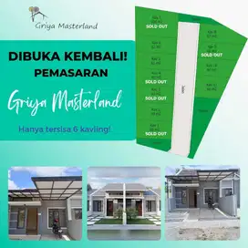 Jual rumah minimalis 400 jutaan di Griya Masterland Cileunyi Bandung