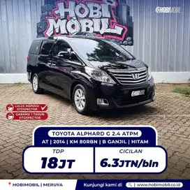 Toyota Alphard G 2.4 AT 2014