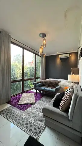 Rumah cantik modern minimalis di discovery bintaro, tangerang selatan