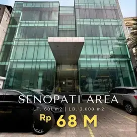 Jual Office at Senopati Luas 601sqm,harga 68M