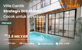 Dijual Villa Modern di Tiying Tutul Canggu  – STRATEGIS