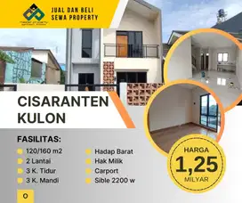 Rumah 2 lantai strategis di Cisaranten Kulon Arcamanik Kota Bandung