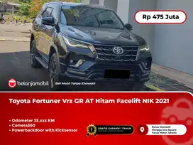 [KICKSENSOR] Toyota Fortuner Vrz GR AT Hitam Facelift NIK 2021/2022
