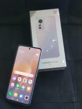 Xiaomi mi 12 lite 8/256gb lengkap bekas