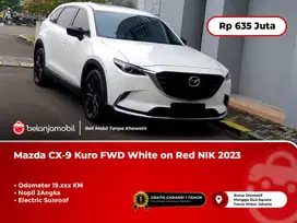 [ SUNROOF ] Mazda CX9 CX-9 CX 9 Kuro FWD White on Red NIK 2023/2024