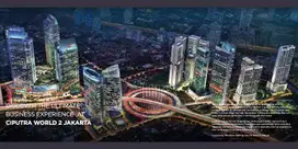 Kantor Ciputra World Jakarta 2 luas 1400 m2 (1 lantai) Survey