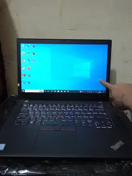 Laptop Lenovo T480 Core i7 gen 8 Ram 16GB SSD 256GB touch dual vga