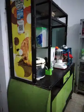 Stelling jualan burger