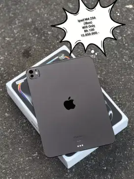 Ipad M4 256 (iBox) Bh 100 , Wifi Only