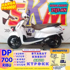 (mokas murah siap jalan) Yamaha grand Filano th 2024 cash/credit