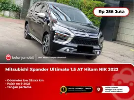 [ LOW KM ] Mitsubishi Xpander Ultimate 1.5 AT Hitam 2022/2023