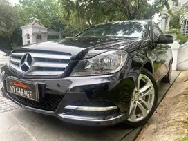 C 200 SPORT 2014 Hitam Interior Beige Full Original a/n Pribadi