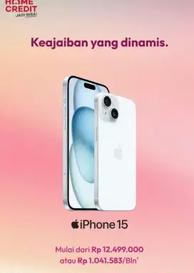 PROMO CICILAN IPHONE 15 128