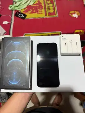Iphone 12 Pro Max 128Gb iBox, kondisi Mulus