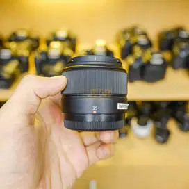Lensa Fujifilm XC 35mm F2 Fullset Mulus