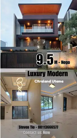 DIJUAL RUMAH DI CITRALAND UTAMA MEWAH SIAP HUNI BISA NEGO