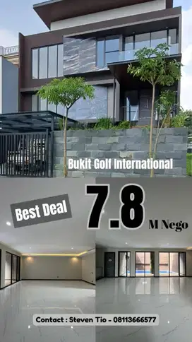 DIJUAL RUMAH DI BGI CITRALAND UTAMA MEWAH GRES 3 LT MINIMALIS