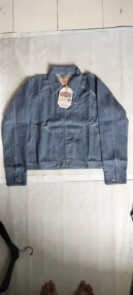 The Worker Shield Jacket Denim
