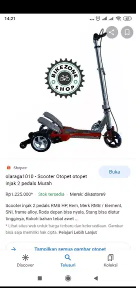 Skuter bekas maaih bagus bahan kokoh