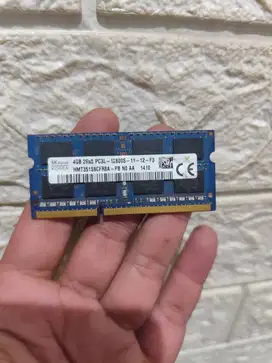 4GB DDR3L PC3L 12800S 1600MHz RAM Memori Memory Laptop SODIMM