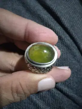 jual batu sungai dareh ring perak