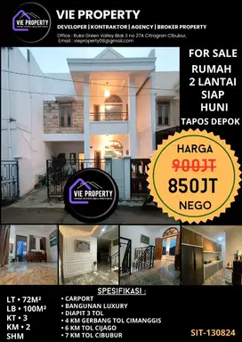 DIJUAL RUMAH SIAP HUNI