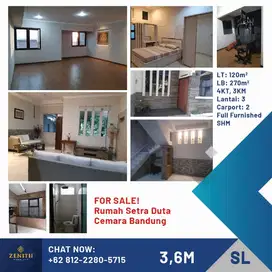 rumah perumahan mewah siap huni setraduta