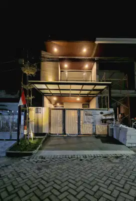 Jual Rumah Baru, Minimalis Tropical House, Row jalan 3mobil